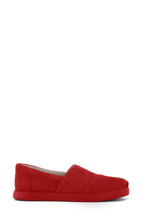 TOMS TOMS X JAMIE MIZRAHI ALP FWD WATER REPELLENT SUEDE SLIP-ON ESPADRILLE