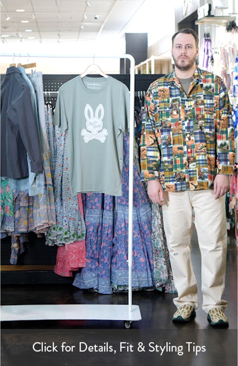 Derek Pima Cotton Appliqué Logo T-Shirt, sales video thumbnail