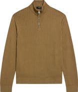 Theory Walton Half Zip Sweater