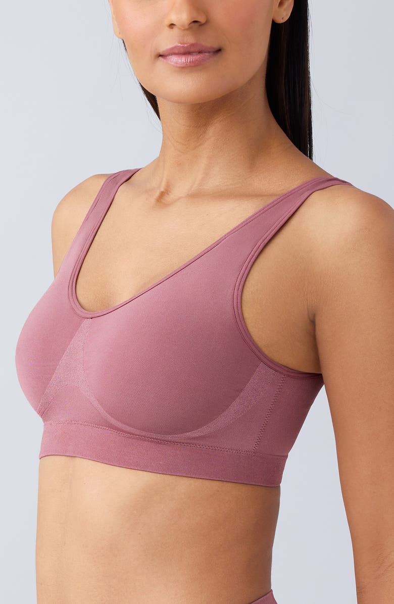 Wacoal B-Smooth<sup>®</sup> Seamless Bralette, Alternate, color, Rose Brown