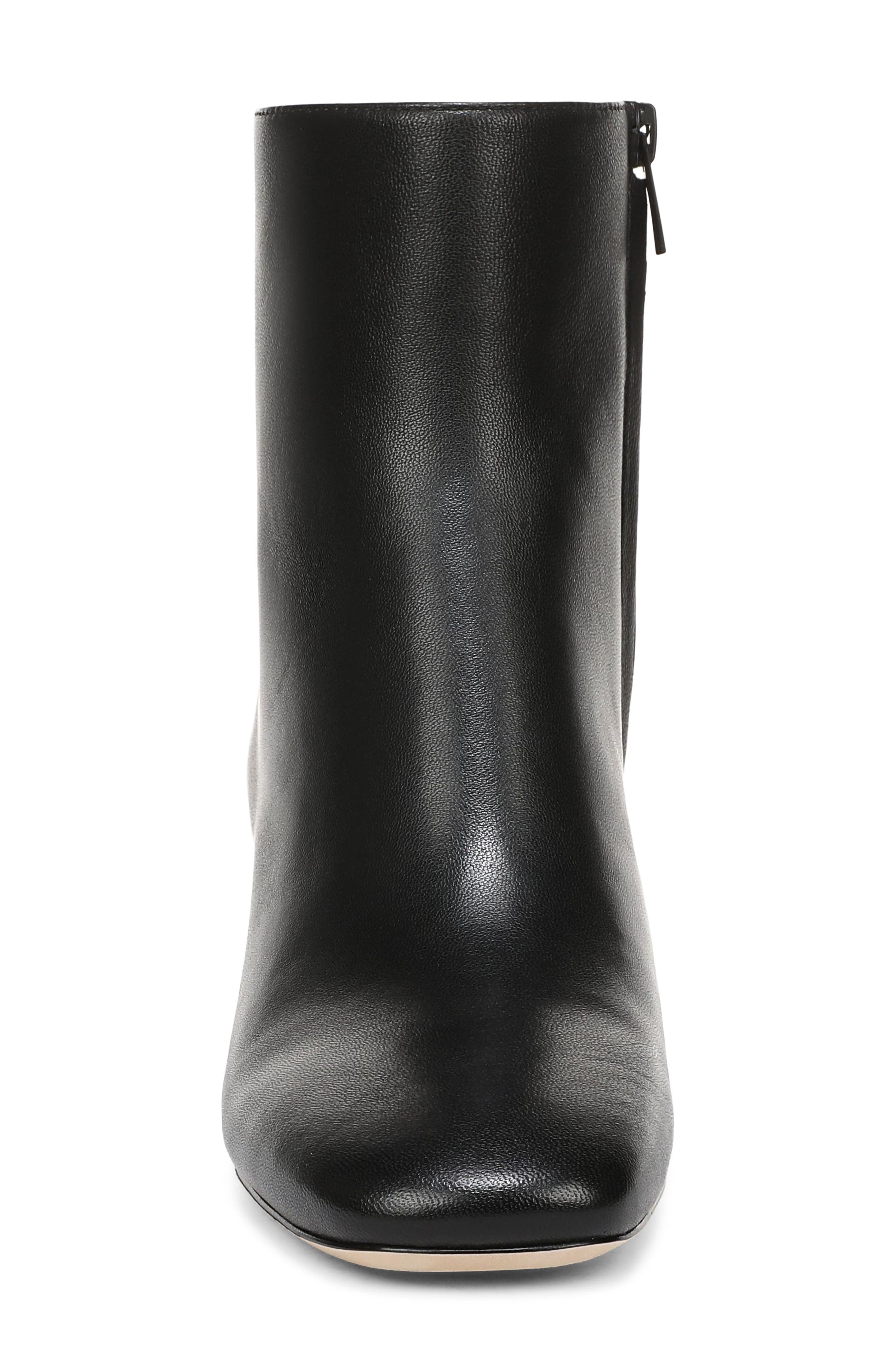 Kimm Leather Bootie, Alternate, color, BLACK LEATHER