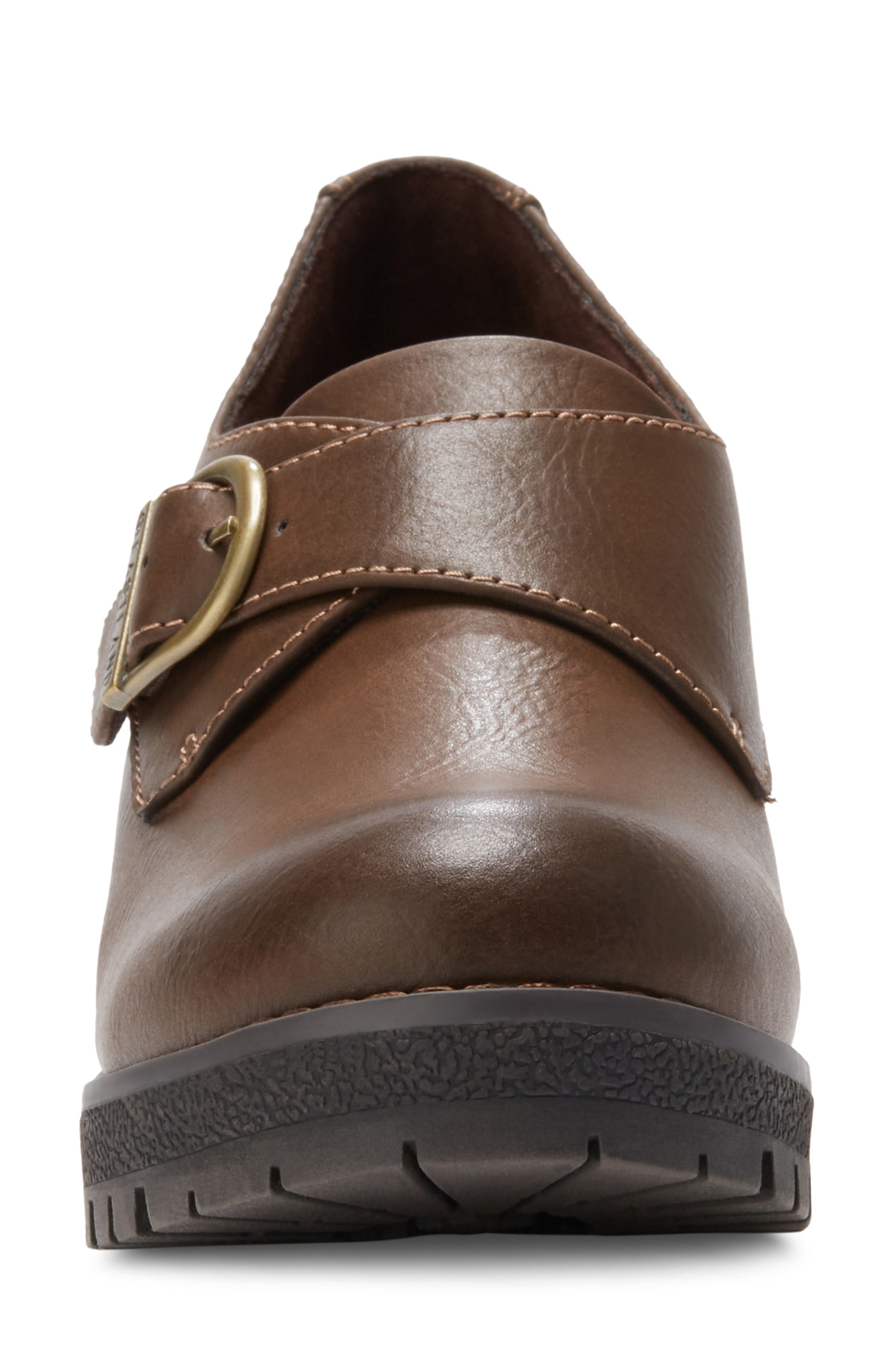 Eastland Nadia Buckle Loafer, Alternate, color, Brown