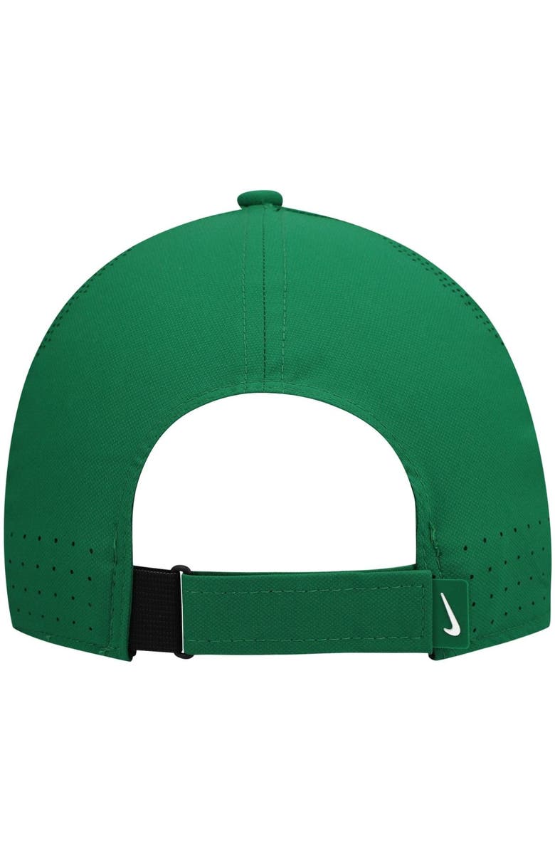 Nike Men's Nike Green North Texas Mean Green Team Sideline Coaches Legacy 91 Performance Adjustable Hat, Alternate, color,
