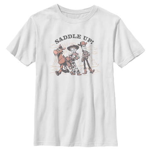 Boy's Toy Story 5 Saddle Up Western Friends  Graphic T-Shirt