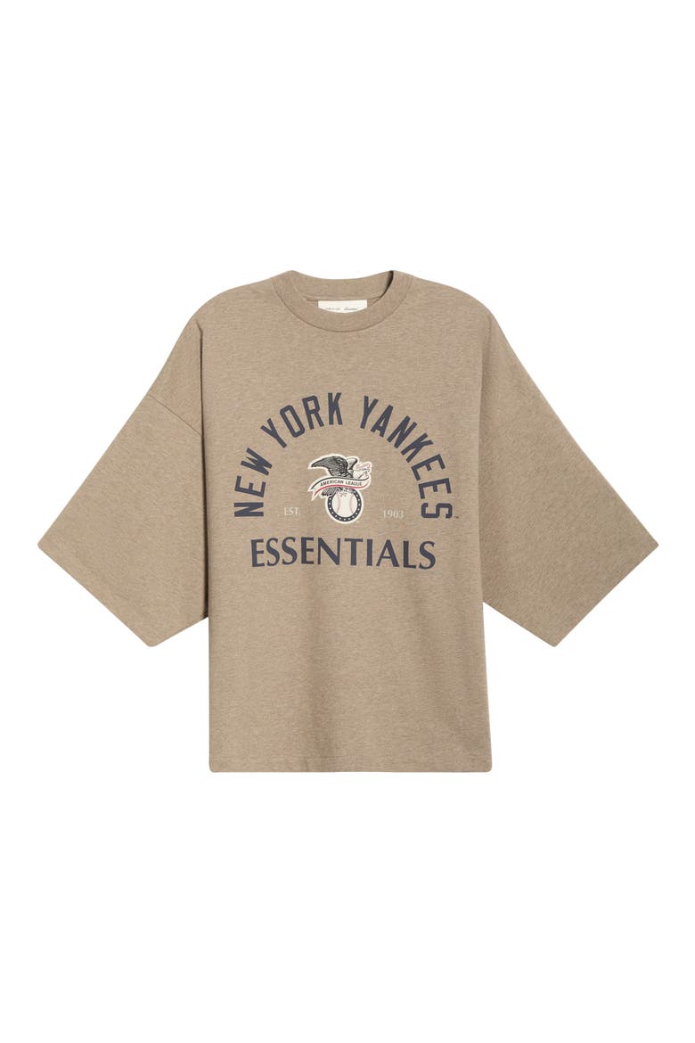 x MLB Yankees American League Cotton Graphic T-Shirt, Alternate, color, HOMESTEAD HEATHER