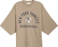 Fear of God Essentials x MLB Yankees American League Cotton Graphic T-Shirt