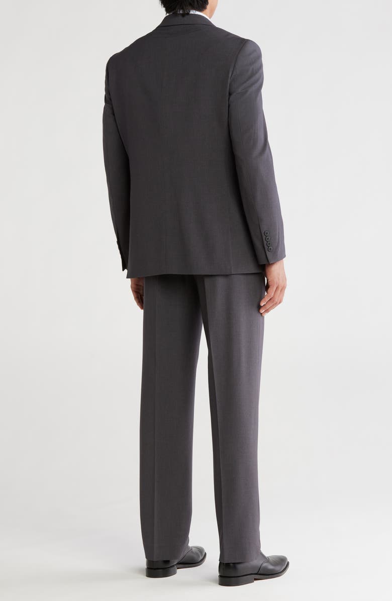 Nautica Charcoal Mélange Suit, Alternate, color, Charcoal