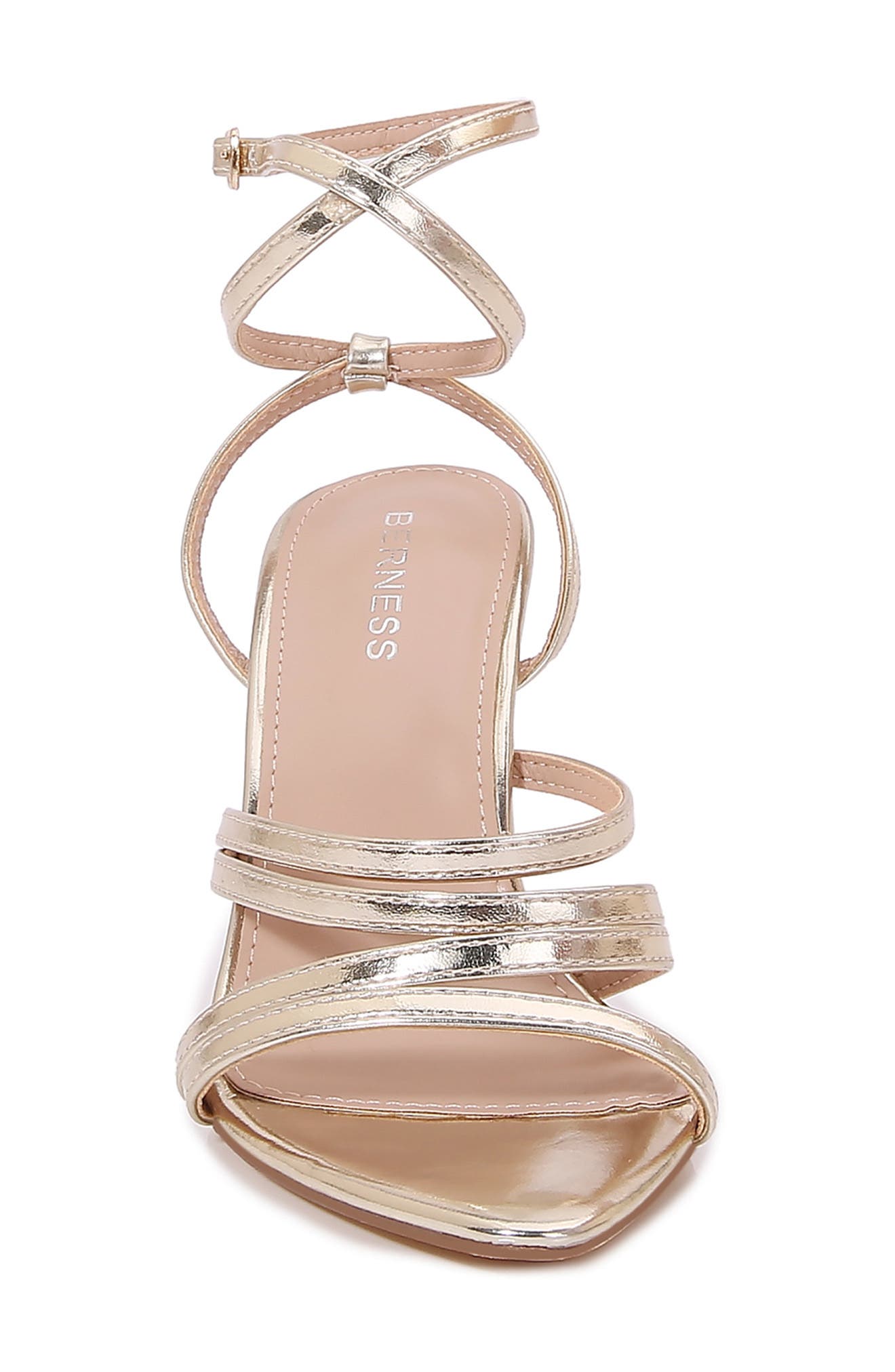 Cianna Strappy Sandal, Alternate, color, GOLD