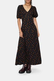 Disturbia Elura Celestial Print Maxi Dress