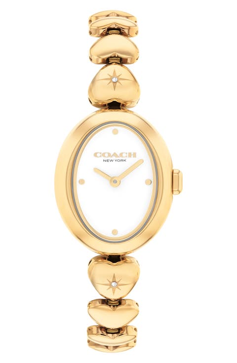 Heart Bracelet Watch, 22mm