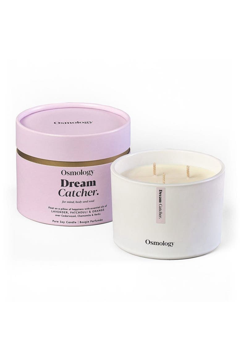 Dream Catcher Scented Triple Wick, Main, color, white