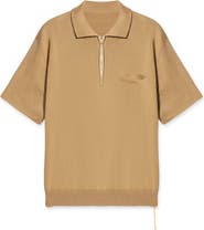 Fortela Laight 3/4 Zip Short Sleeve Polo