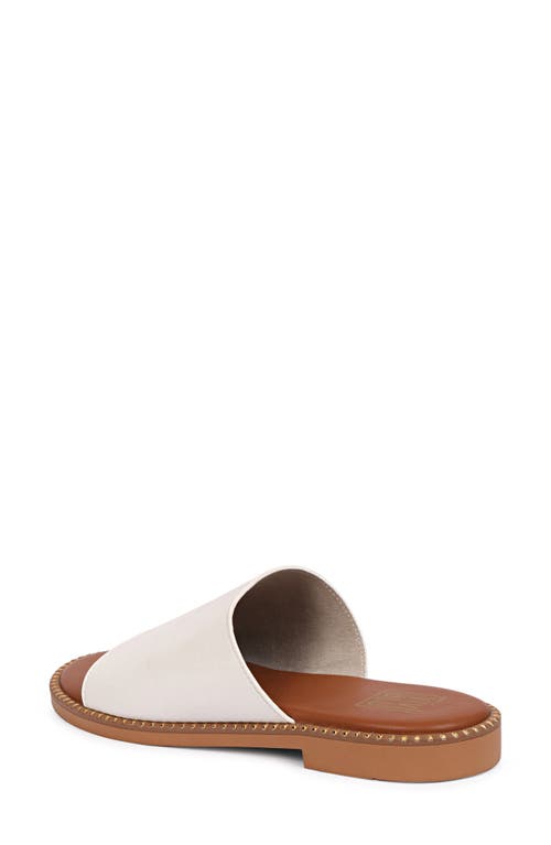 Saint G Kalina Slide Sandal In White