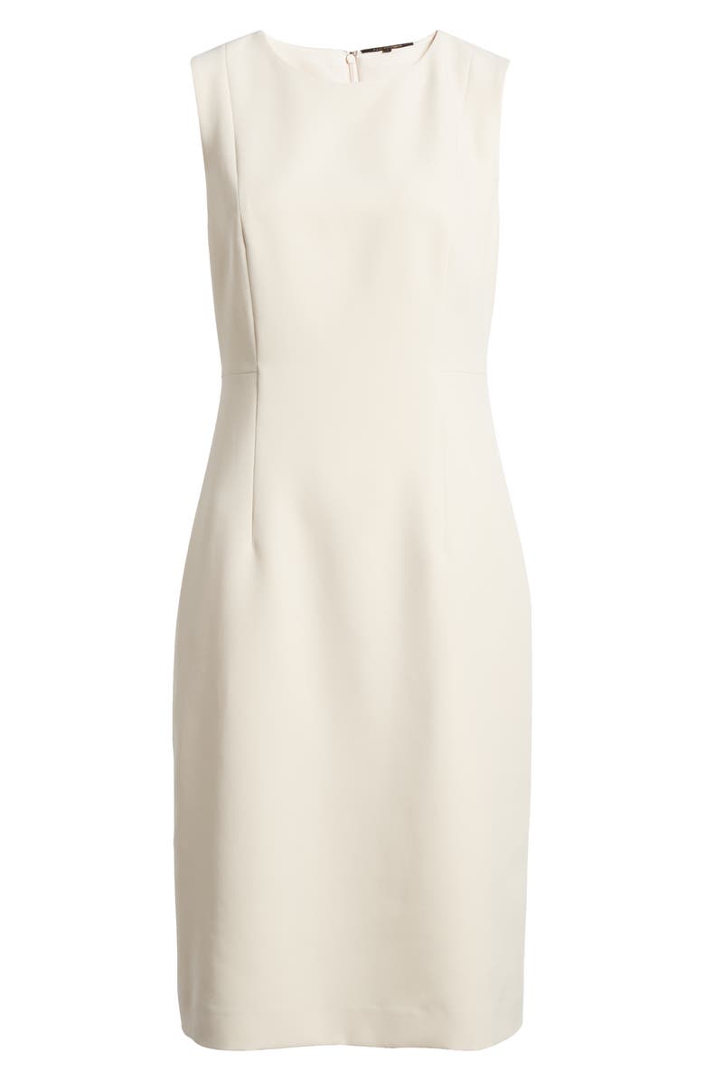 KOBI HALPERIN Meridian Twill Sheath Dress, Alternate, color, Canvas