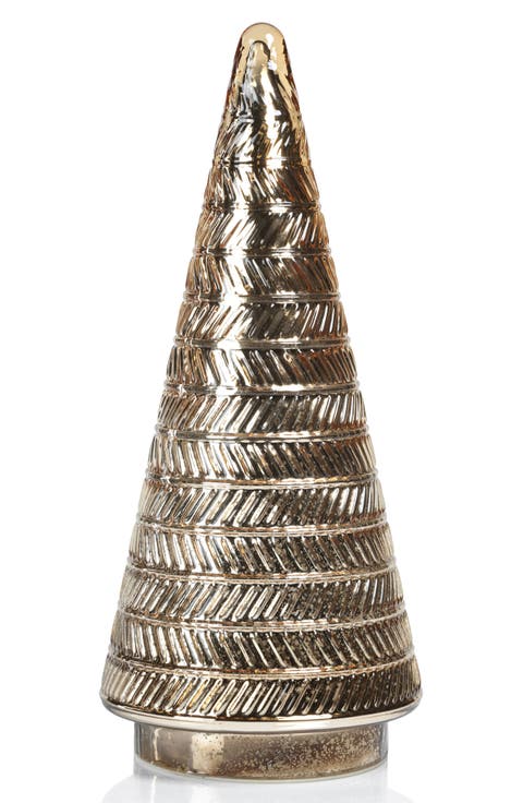 Stella 17-Inch Antique Glass Illuminated Tree