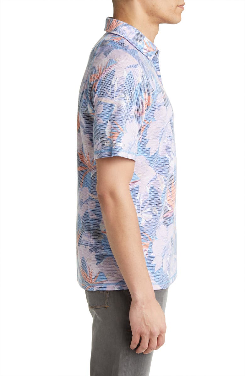Tommy Bahama Rainforest Bay Floral Polo, Alternate, color, 