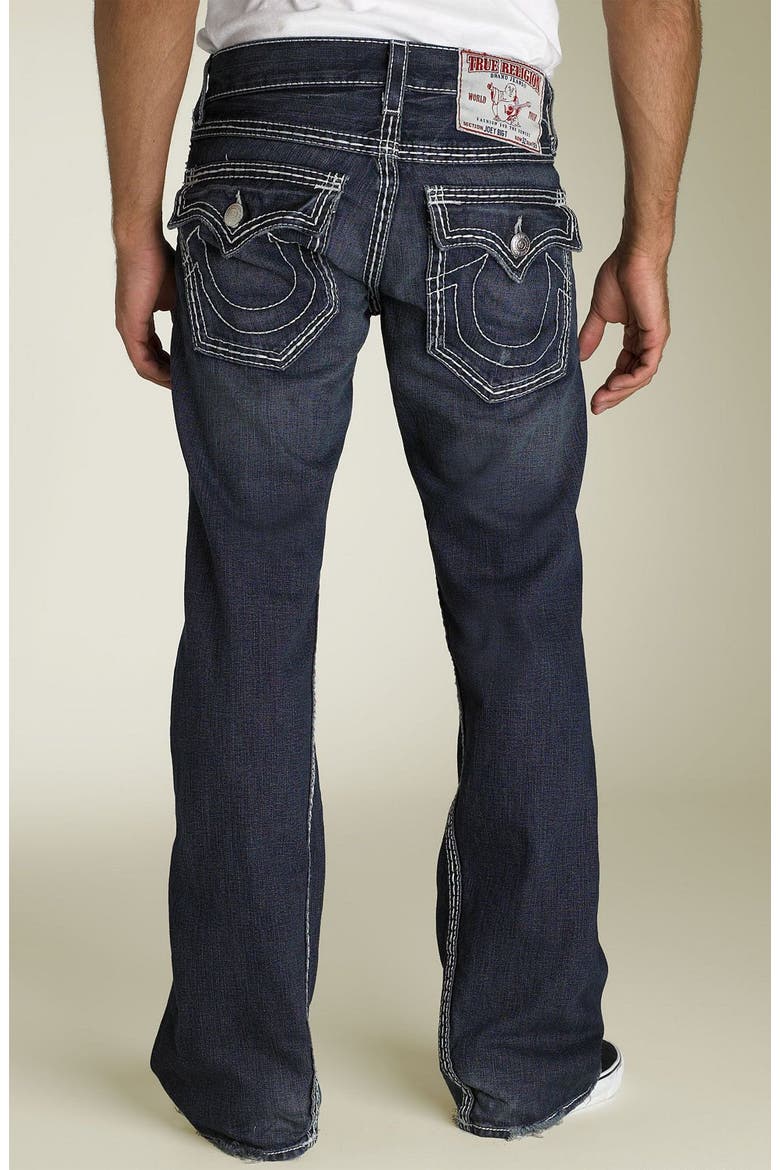 Brand Jeans 'Joey Big T/Super T' Twisted Seam Bootcut Jeans, Main, color, DARK DRFTR