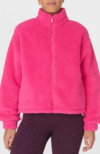 Sweaty Betty Canyon Front Zip High Pile Fleece Jacket