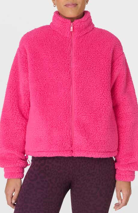 Sweaty Betty Canyon Front Zip High Pile Fleece Jacket