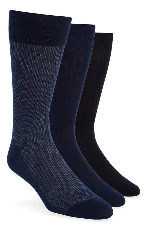 3-Pack Dress Socks