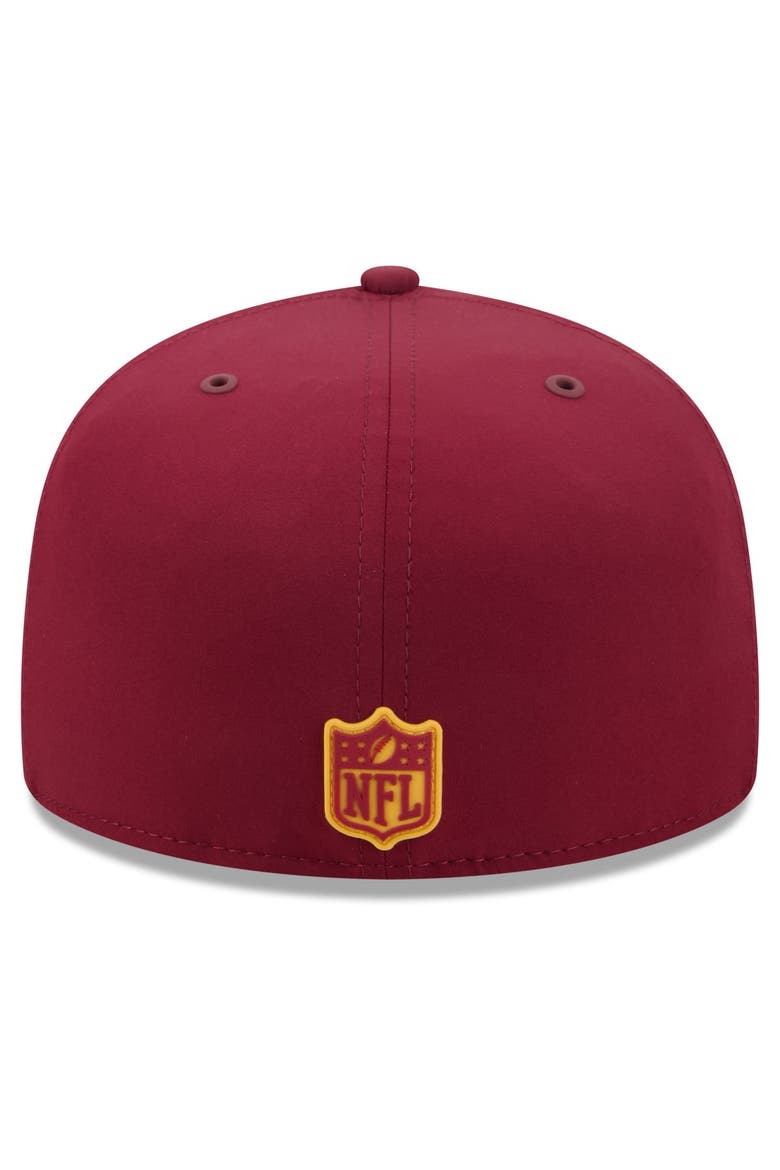 Men's New Era Burgundy Washington Commanders 2026 Sideline 59FIFTY Fitted Hat, Alternate, color, Burgundy