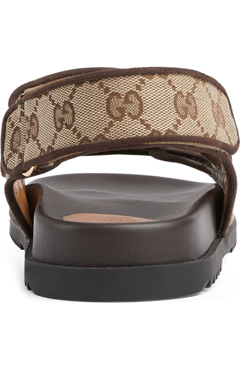 Gucci Moritz GG Supreme Canvas Sandal, Alternate, color,