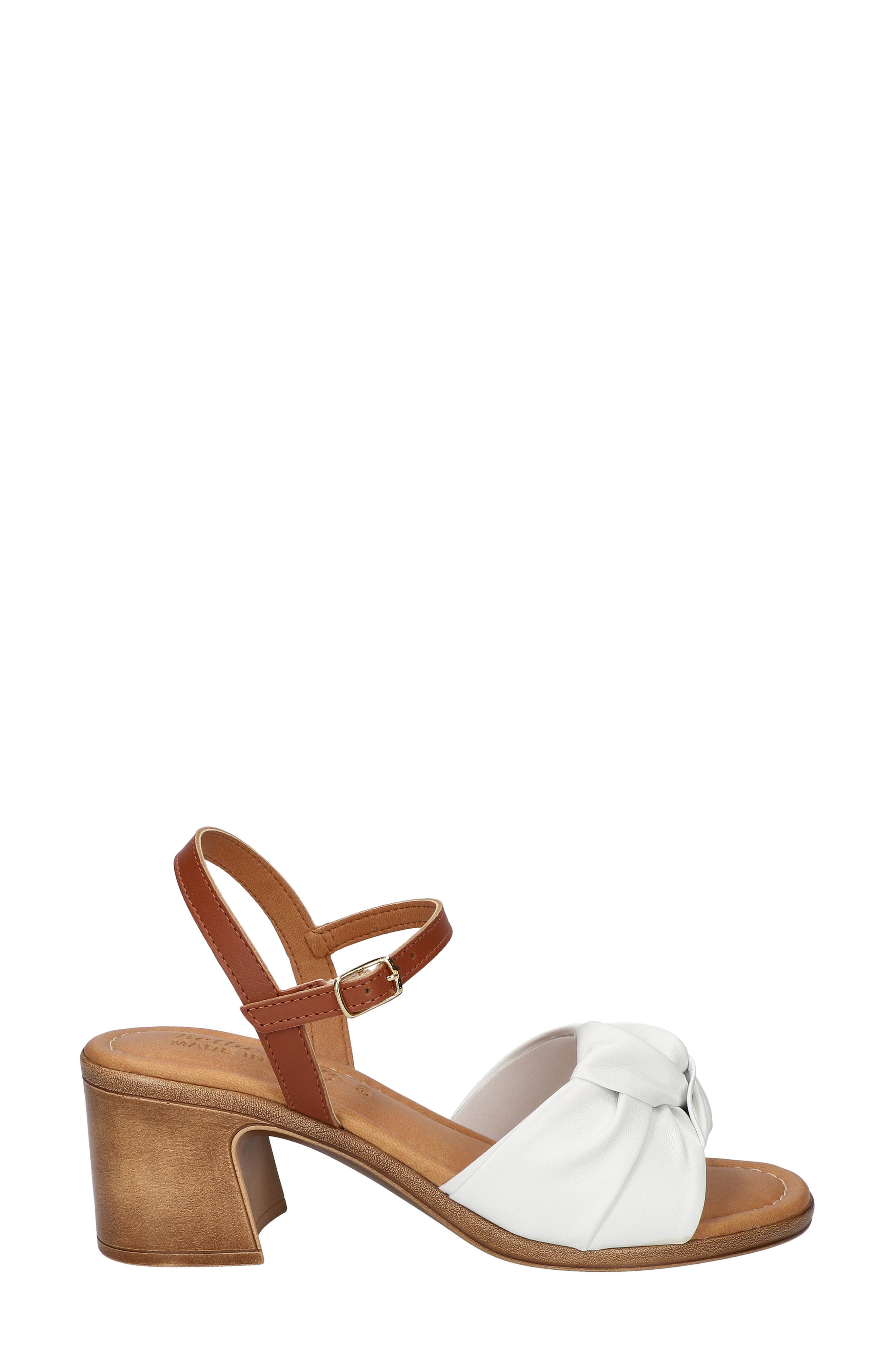 Ave-Italy Ankle Strap Sandal, Alternate, color, WHITE