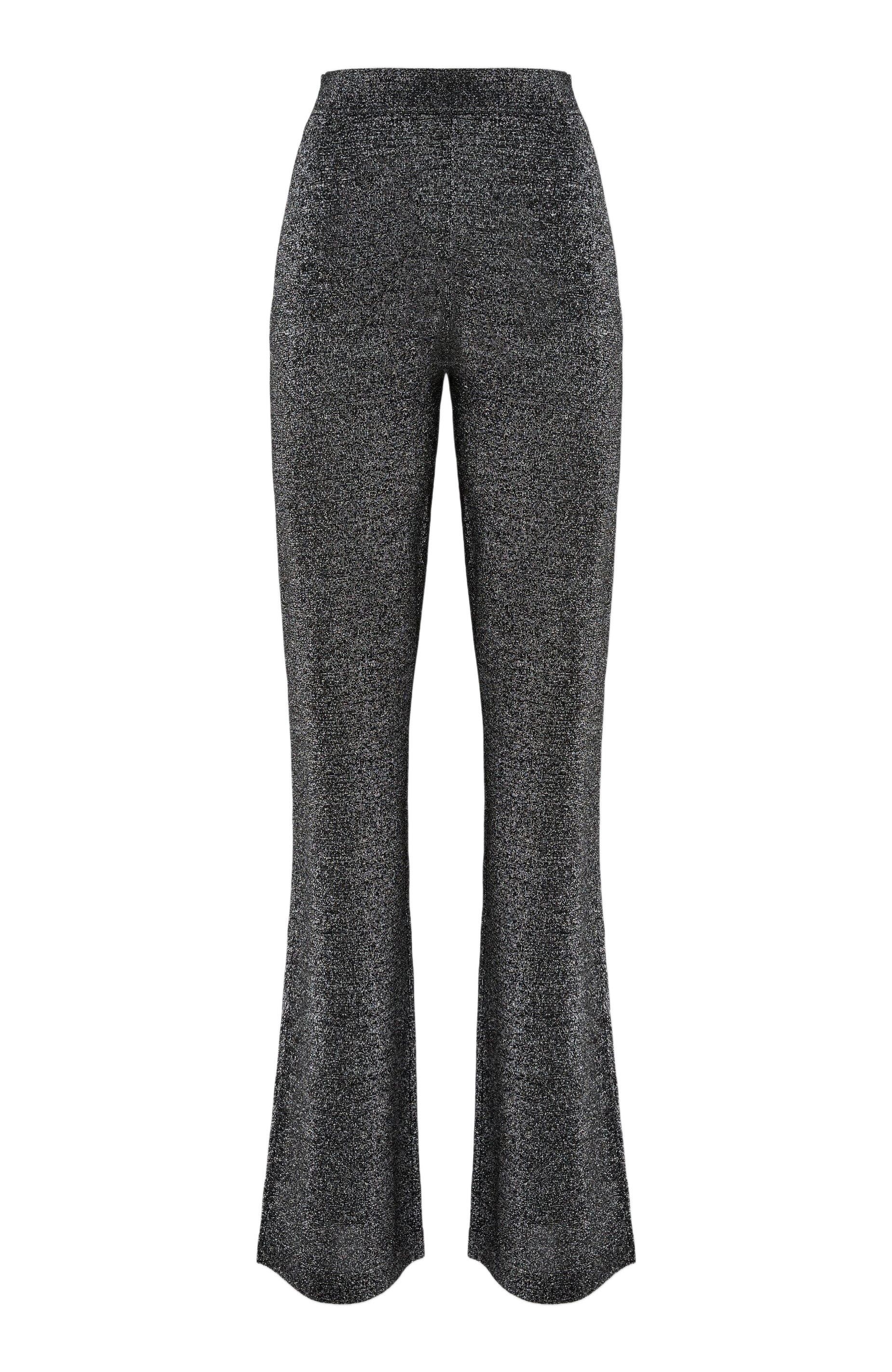 Straight Long Pants In Lame - image 4