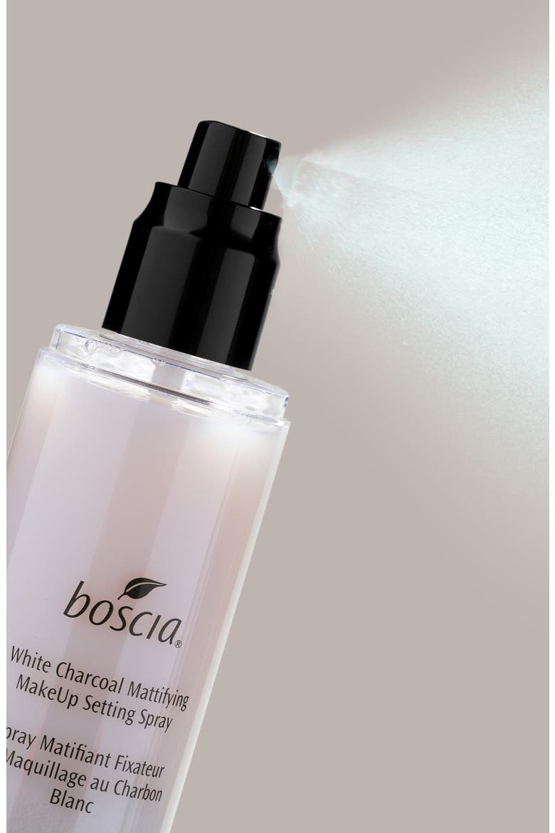 White Charcoal Mattifying Makeup Setting Spray, Alternate, color, NO COLOR