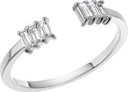 LANA Echo 14K Gold Baguette Diamond Ring
