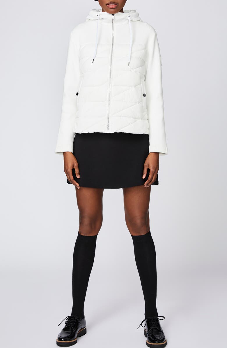 Bernardo Insulated Quilted Hooded Jacket, Alternate, color,