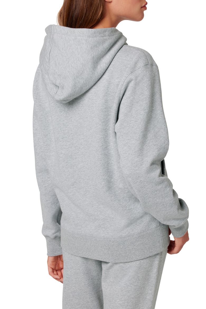 Cotton Hoodie, Alternate, color, HEATHER GREY