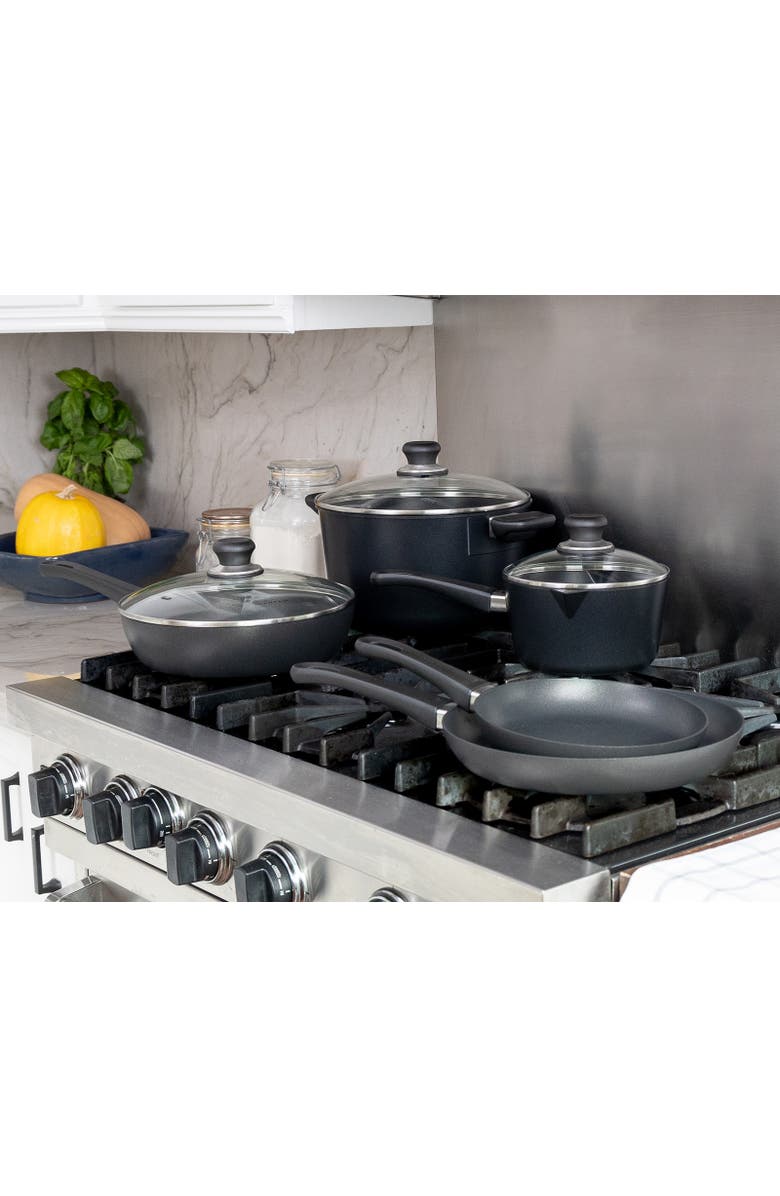 Scanpan Classic 10 Piece Cookware Set, Alternate, color, Black