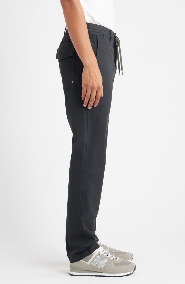 Roark Layover Pro Traveler Pants, Alternate, color, Black