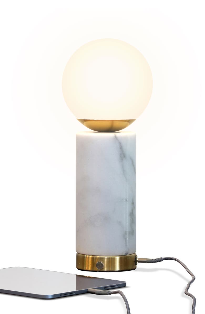 Brightech Marble LED Table Lamp, Alternate, color, 