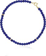 The Lovery Fine Jewelry Lapis Round Bead Bracelet