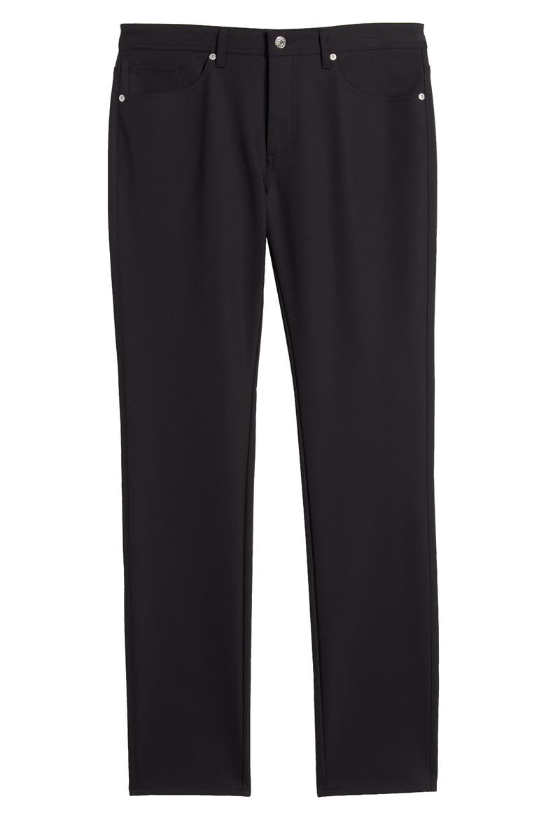 5-Pocket High Performance Pants, Alternate, color, BLACK