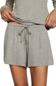 Eberjey Dream Rib Drawstring Shorts