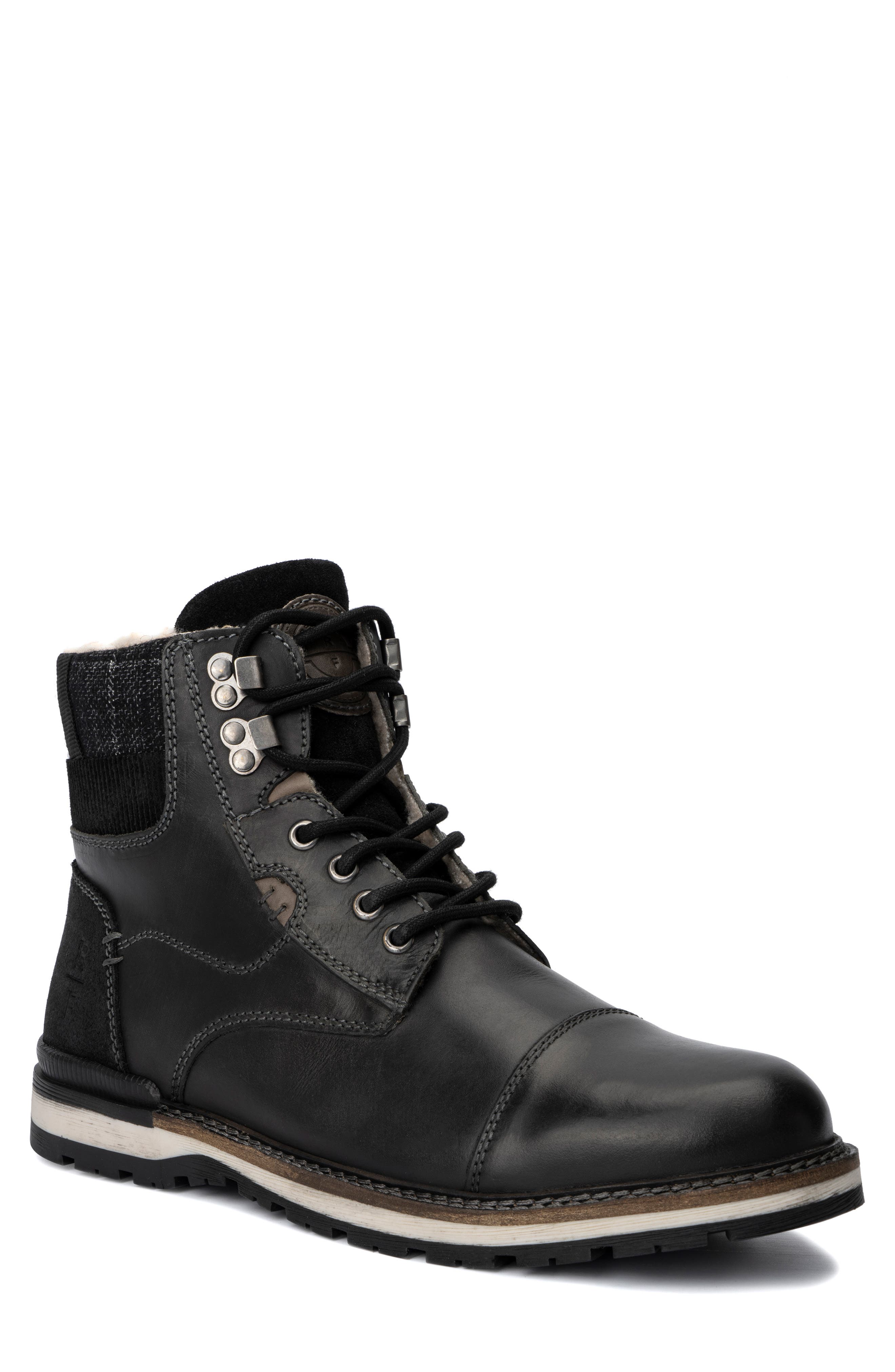 RESERVE FOOTWEAR Jabari Faux Shearling Lined Boot, Main, color, 