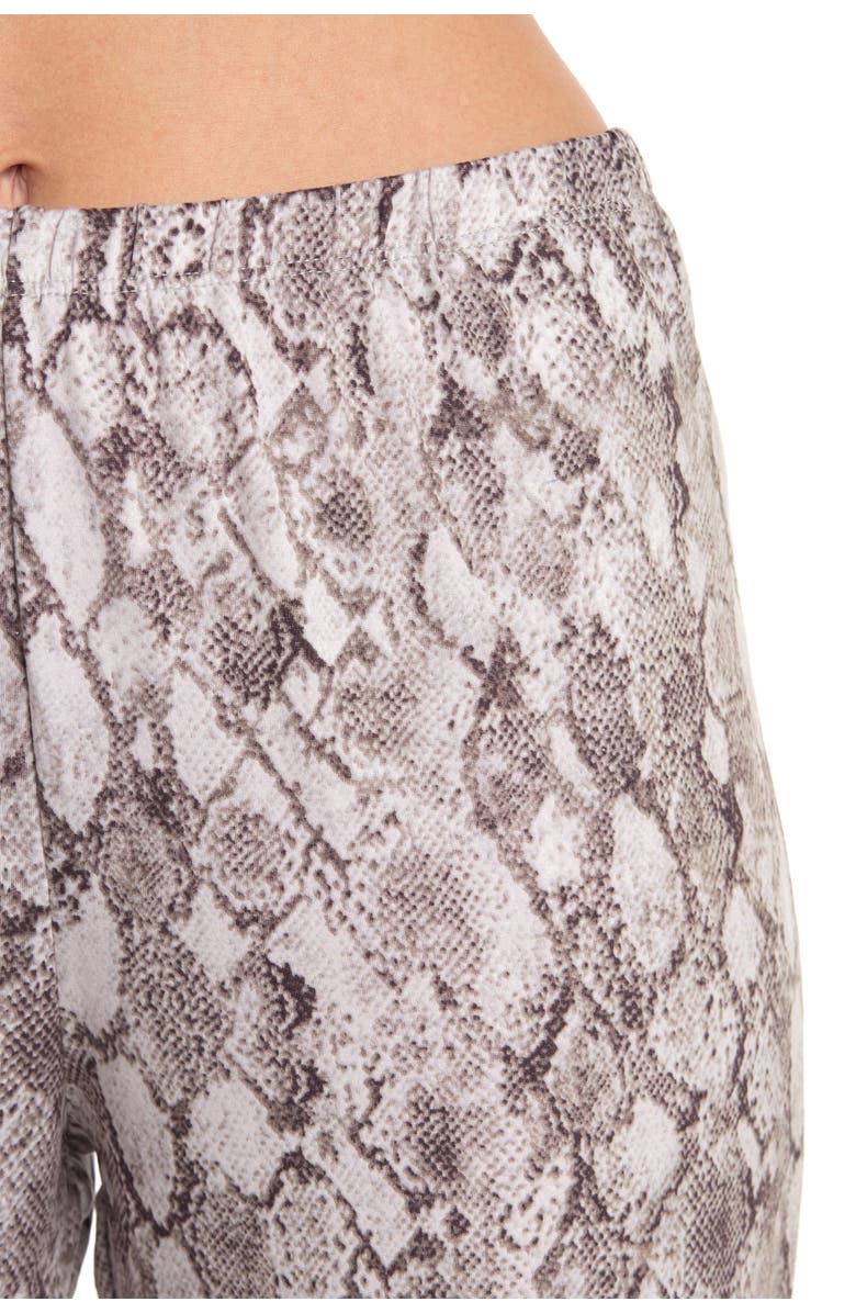 Flora Nikrooz Shania Snake Print Top & Pants 2-Piece Pajama Set, Alternate, color,