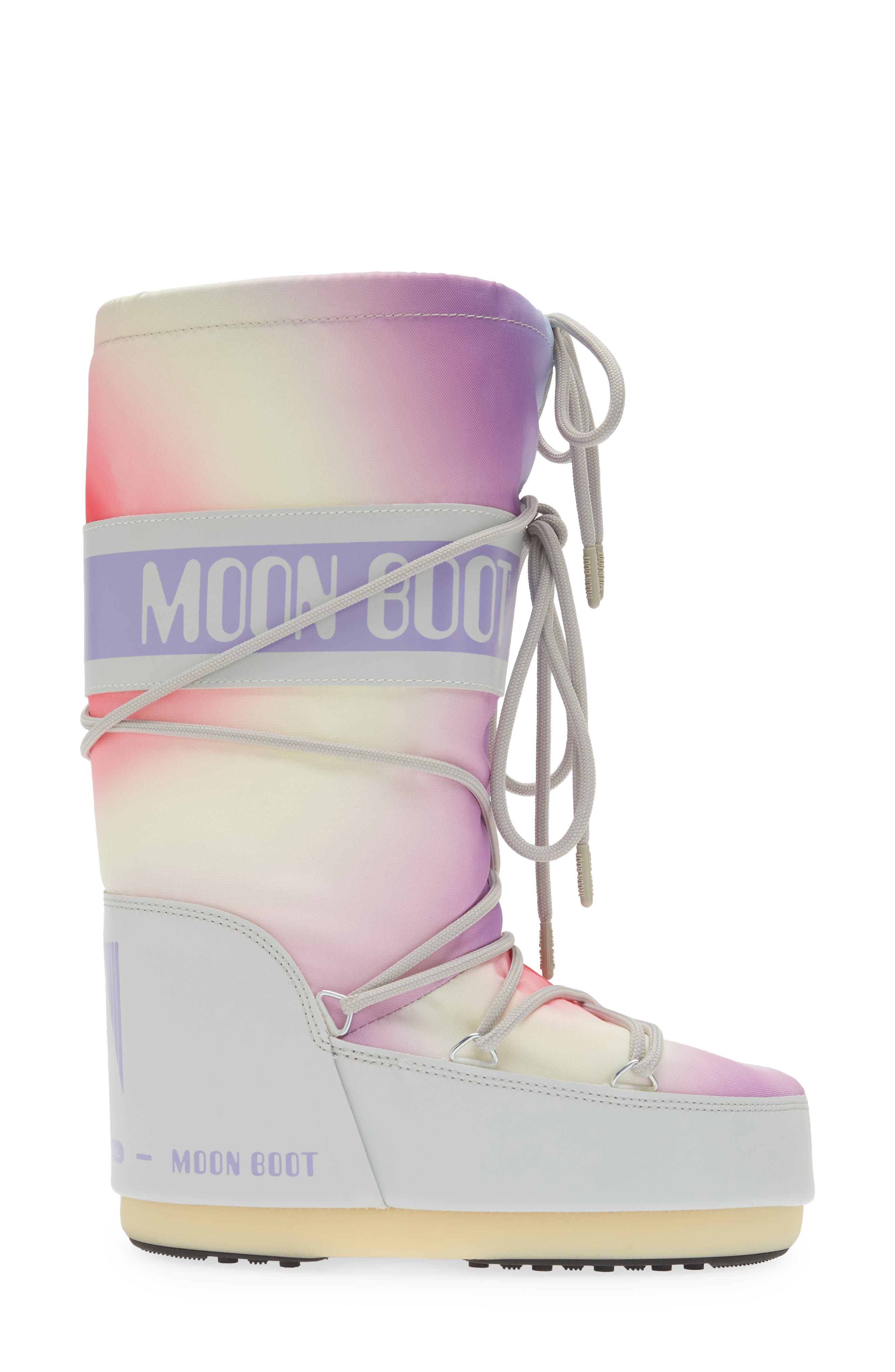 Moon Boot<sup>®</sup> Tie Dye Icon Water Resistant Moon Boot<sup>®</sup>, Alternate, color, 