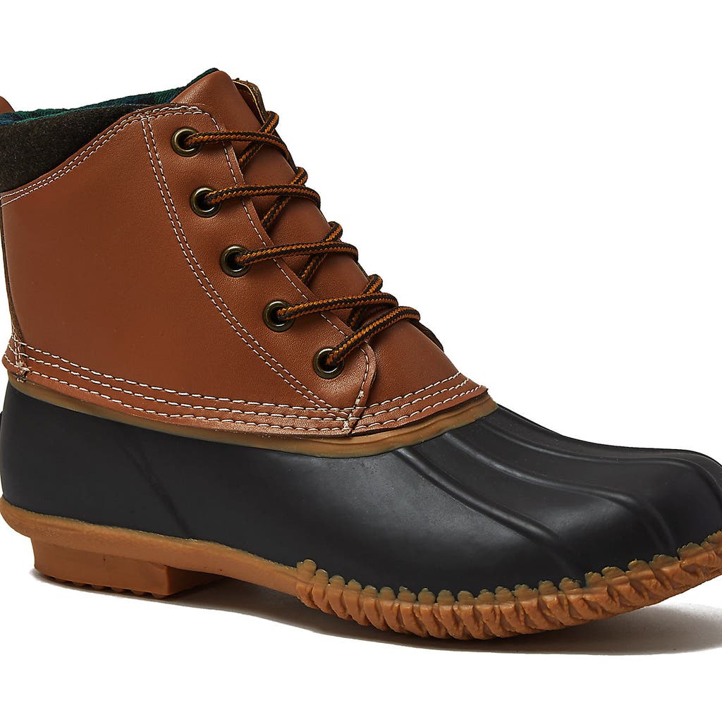 Lands' End Insulated Duck Boots In Brown