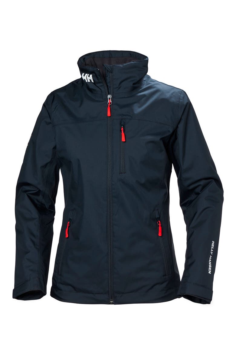 'Crew' Midlayer Water Resistant Jacket, Main, color, NAVY