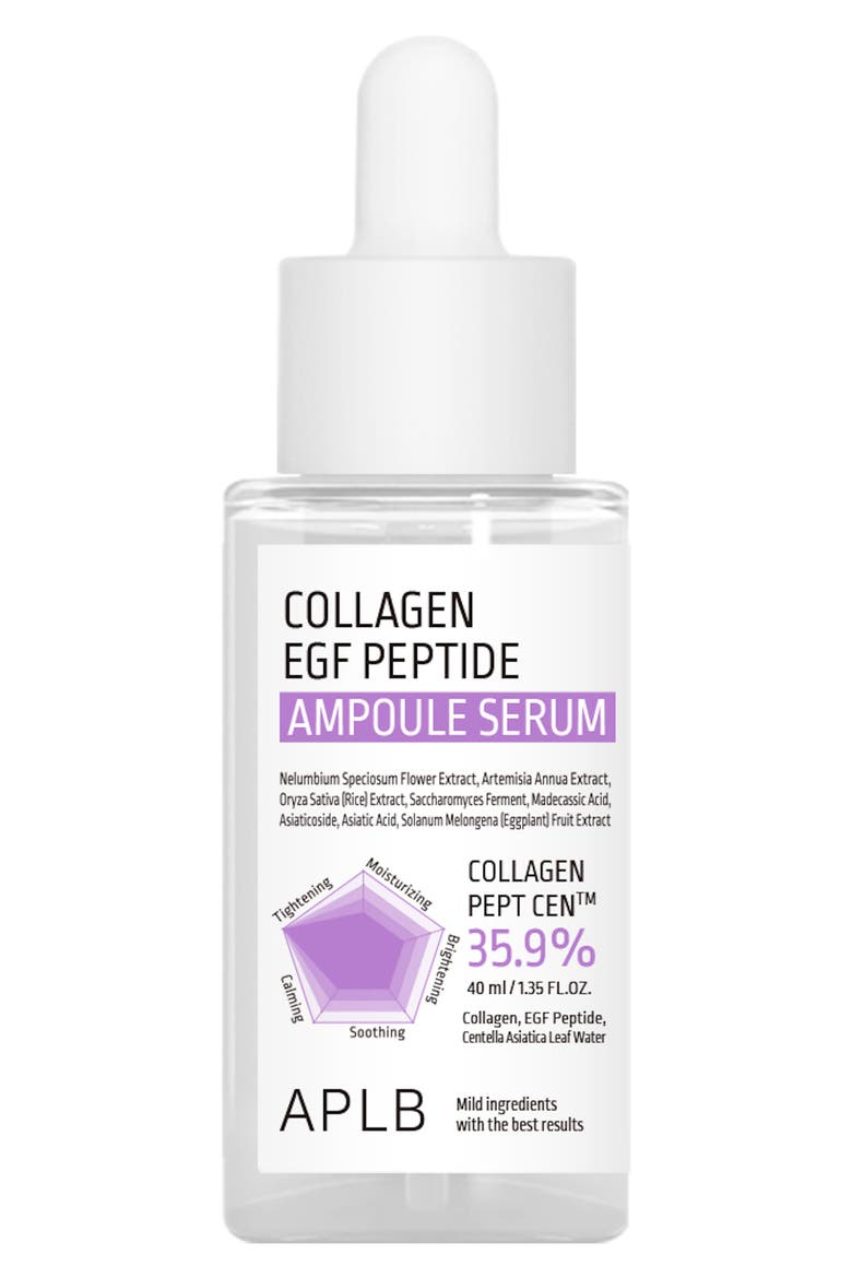 Collagen EGF Peptide Ampoule Serum, Main, color, NO COLOR