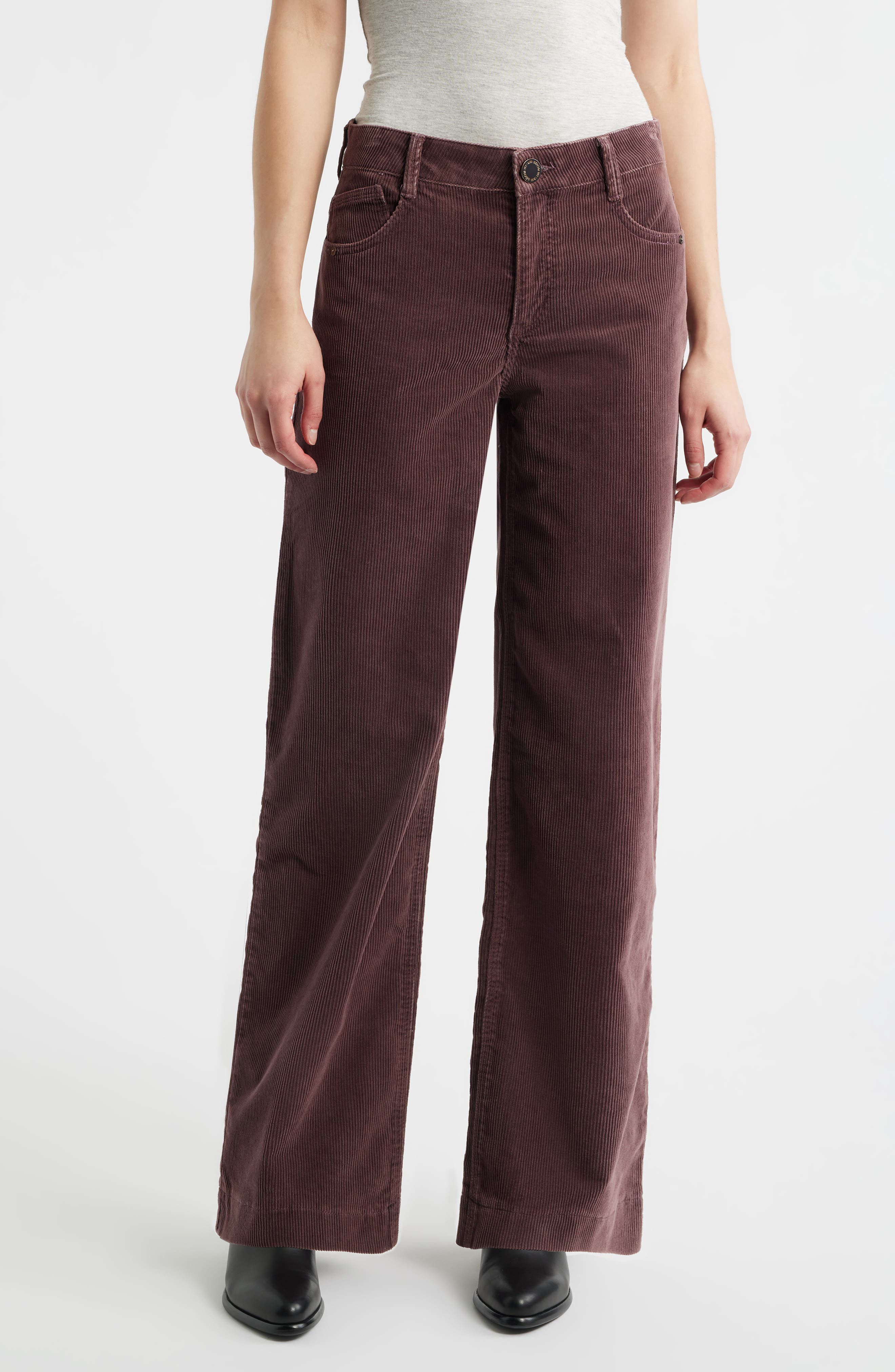 Sam High Waist Wide Leg Corduroy Pants - image 3
