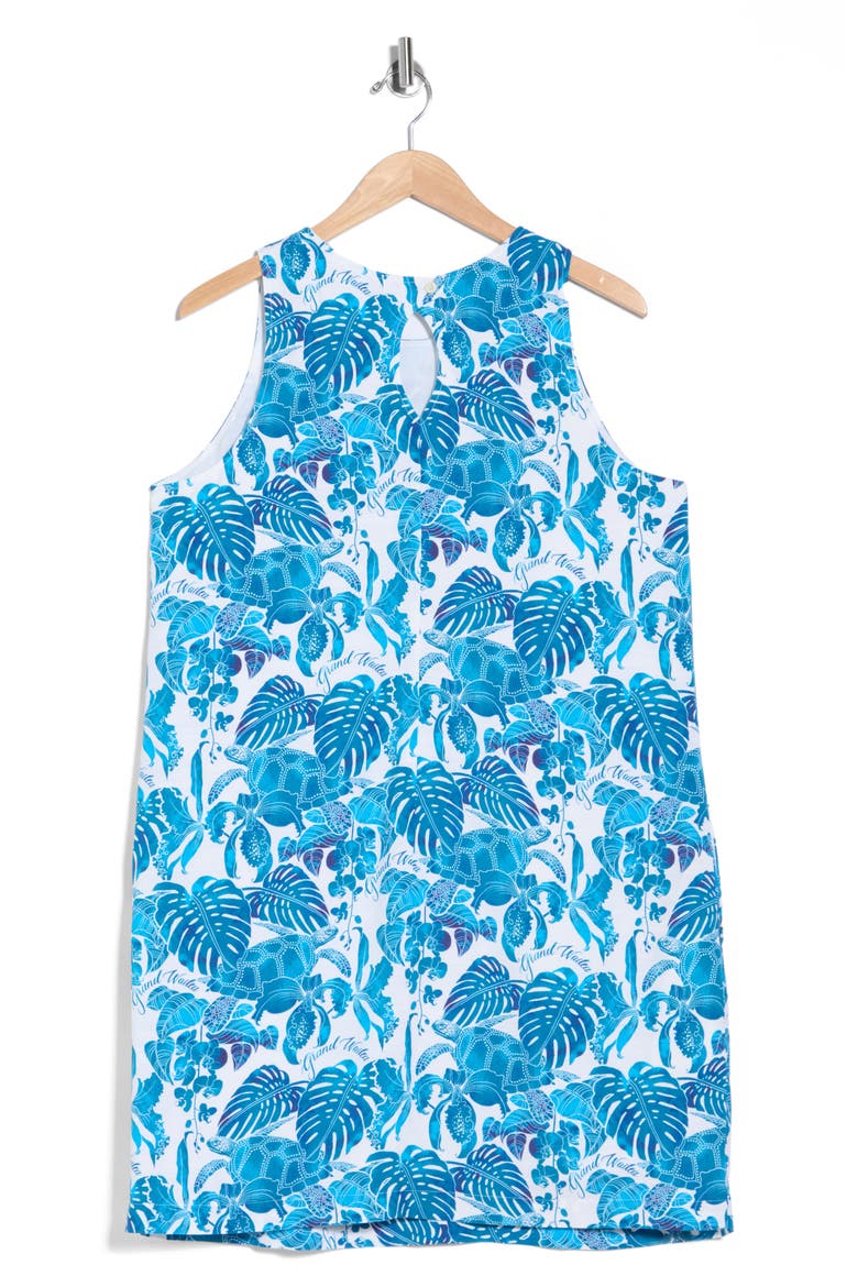 Grand Wailea Shift Dress, Alternate, color, BLUE ALLURE