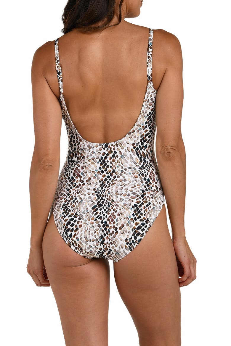 Wild Whispers One-Piece Swimsuit, Alternate, color, TAUPE