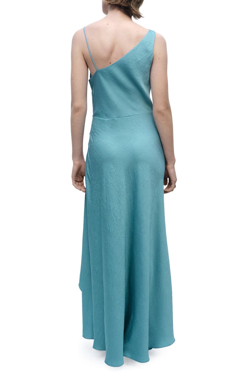 MANGO Asymmetric Sleeveless Dress, Alternate, color, Sky Blue