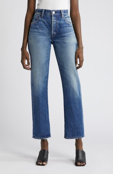 Foxwood Straight Leg Ankle Jeans