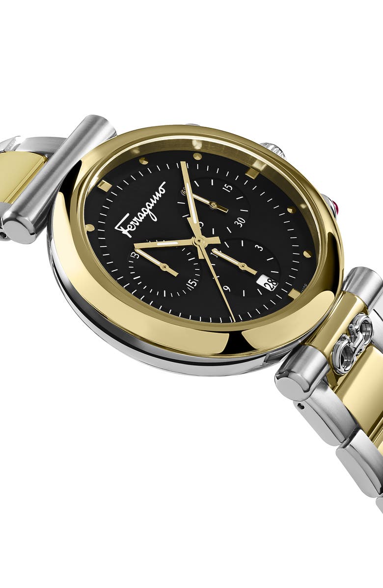 FERRAGAMO Salvatore Ferragamo Ora Chronograph Bracelet Watch, 40mm, Alternate, color, 